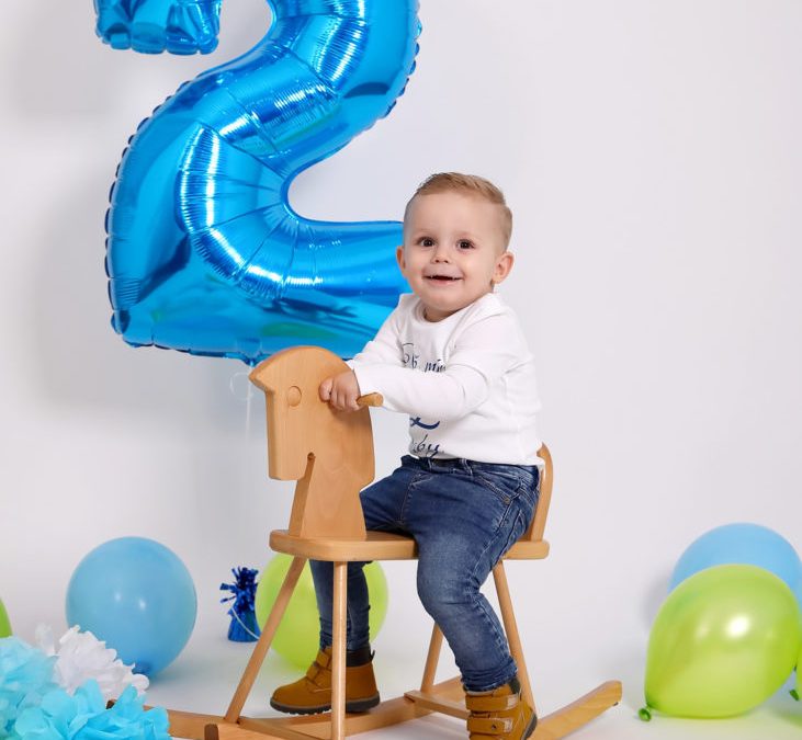 Narodeninové fotografovanie detí