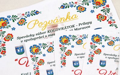 plagáty, ďakovné listy, pozvánky, vignety